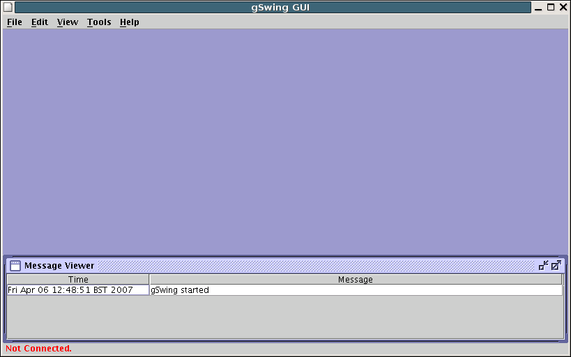 gSwing GUI
