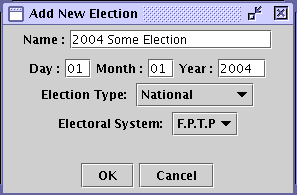 Add New Election